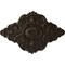 Ekena Millwork Ashford Ceiling Medallion, Hand-Painted Stone Hearth, 42 3/4"W x 28 7/8"H x 1"P CM42X28ASSHF - alternate 1